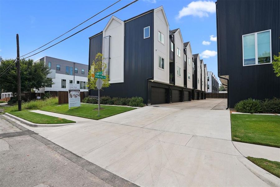 Front exterior of a new home in , Dallas, TX, highlighting curb appeal (Image 2).
