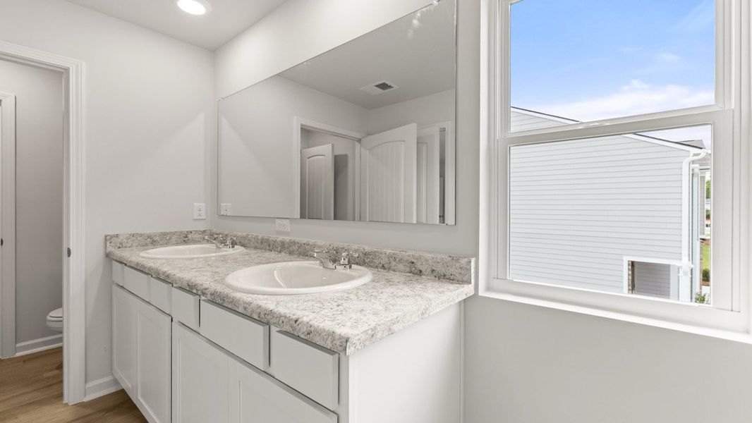 Furnished interior view inside a new home in Oakleigh Glen, Dallas (Image 8). Furnished interior view inside a new home in Oakleigh Glen, Dallas (Image 8).