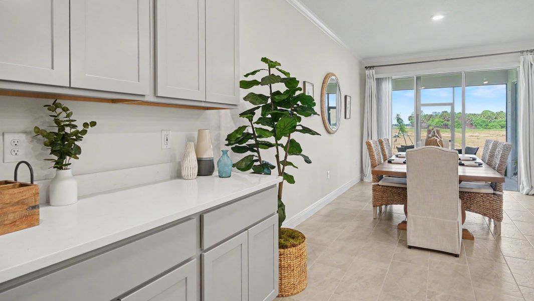 Representative furnished interior of a home built from the Drexel by Maronda Homes in Labelle, Labelle (Image 28).