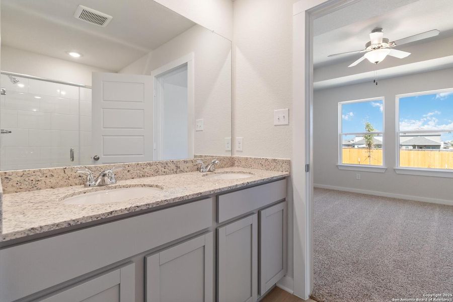 Furnished interior view inside a new home in Willow Point, San Antonio (Image 8). Furnished interior view inside a new home in Willow Point, San Antonio (Image 8).