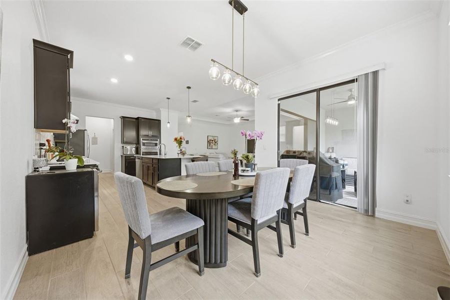 Furnished interior view inside a new home in , Land O' Lakes (Image 11).