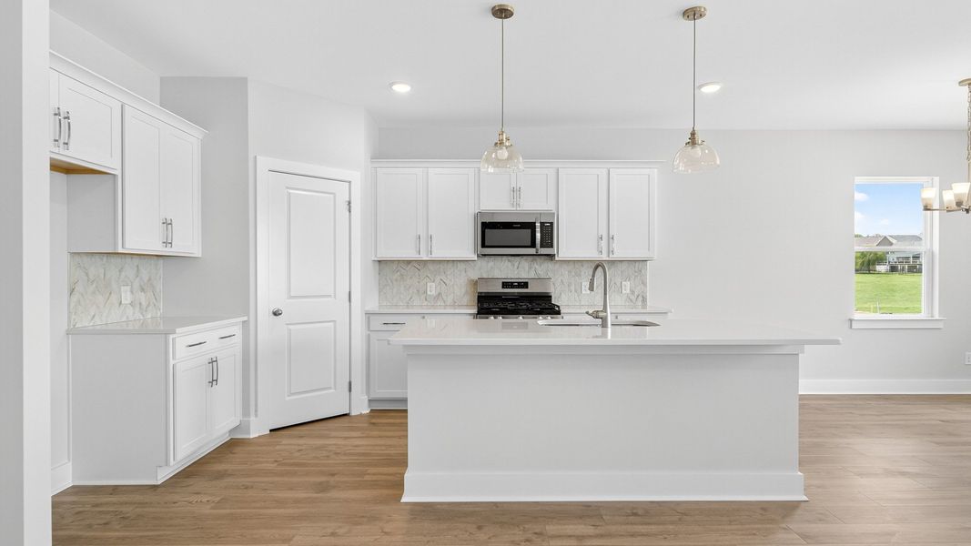 Furnished interior view inside a new home in McClure Farms, Columbia (Image 6). Furnished interior view inside a new home in McClure Farms, Columbia (Image 6).