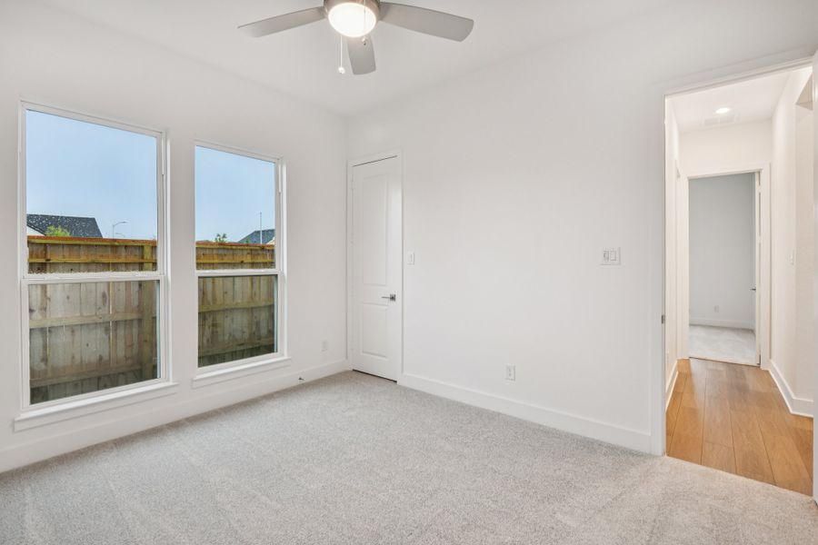Representative unfurnished interior of a home built from the August by Risewell Homes in Winfrey Estates, Tomball (Image 10). Representative unfurnished interior of a home built from the August by Risewell Homes in Winfrey Estates, Tomball (Image 10).
