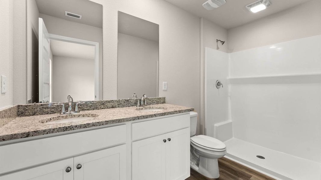 Furnished interior view inside a new home in Chateau Nemours, Port Saint Joe (Image 9).