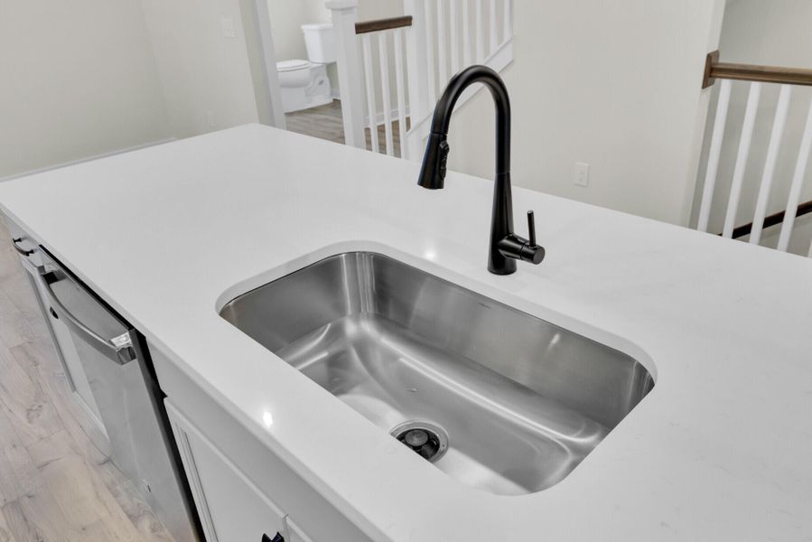 Close-up of interior finishes inside a home in Indigo Grove Townhomes, Johns Island (Image 13).