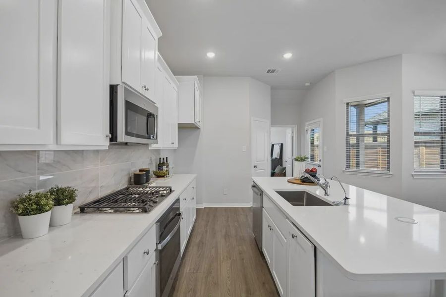 Furnished interior view inside a new home in Solterra Texas, Mesquite (Image 12).