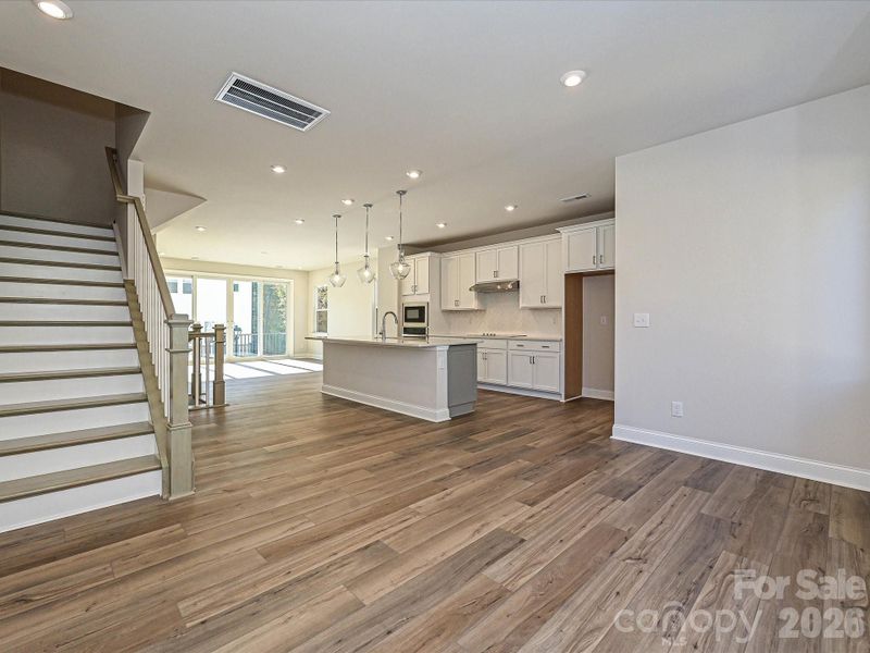 Dining Space Thoughtfully Placed off Kitchen.