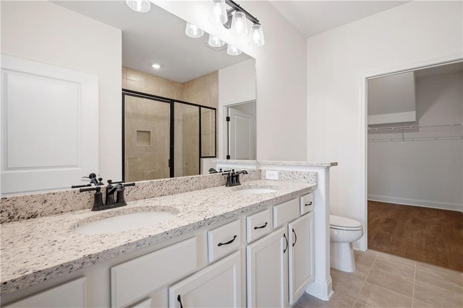Furnished interior view inside a new home in Harmony Walk, Cartersville (Image 7).