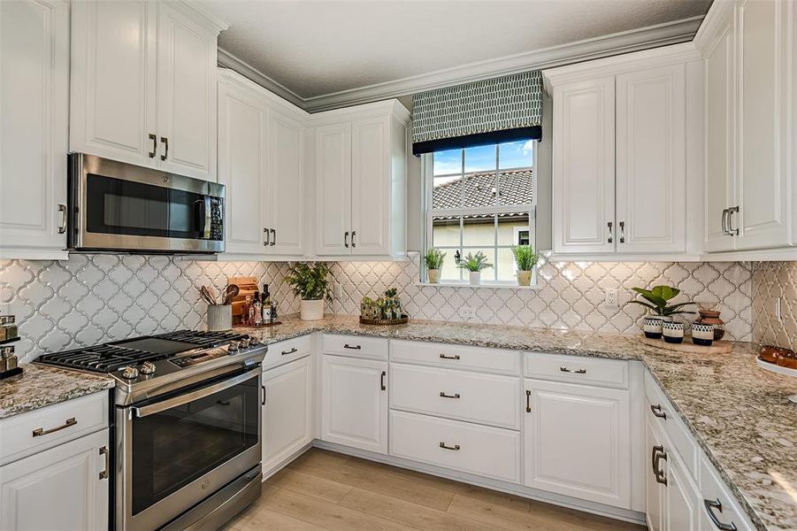 Furnished interior view inside a new home in Esplanade at Azario Lakewood Ranch, Bradenton (Image 6).