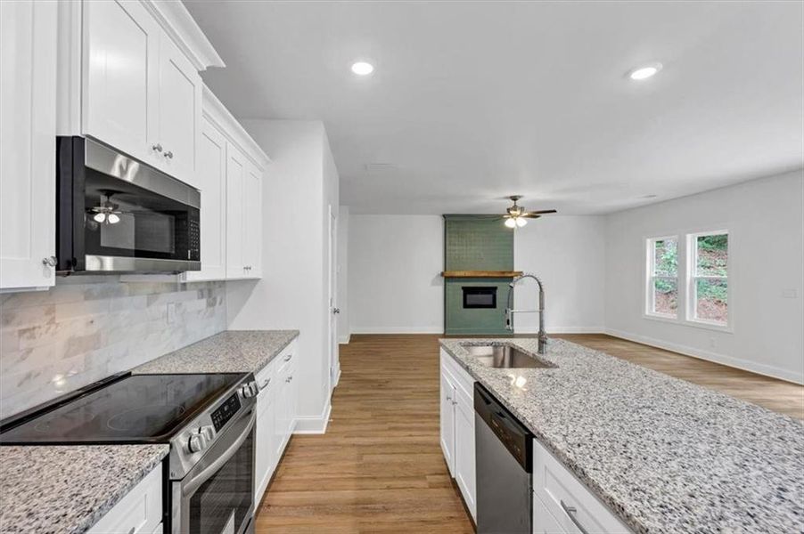 Furnished interior view inside a new home in , Hiram (Image 7). Furnished interior view inside a new home in , Hiram (Image 7).