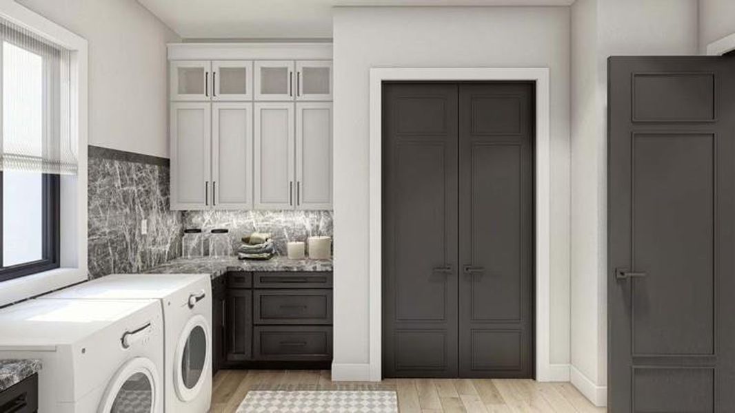 Furnished interior view inside a new home in , Marble Falls (Image 5). Furnished interior view inside a new home in , Marble Falls (Image 5).