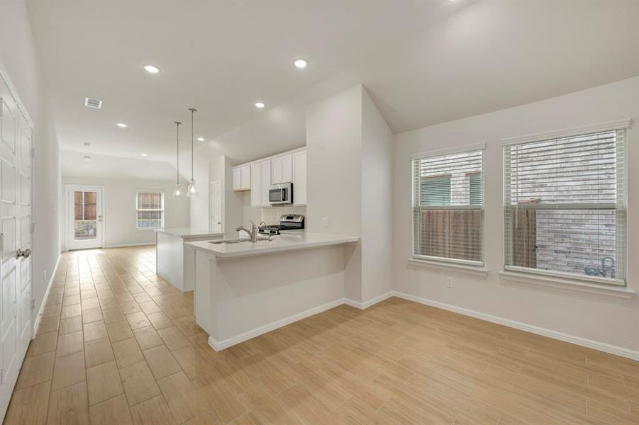 Furnished interior view inside a new home in Elevon, Lavon (Image 12). Furnished interior view inside a new home in Elevon, Lavon (Image 12).