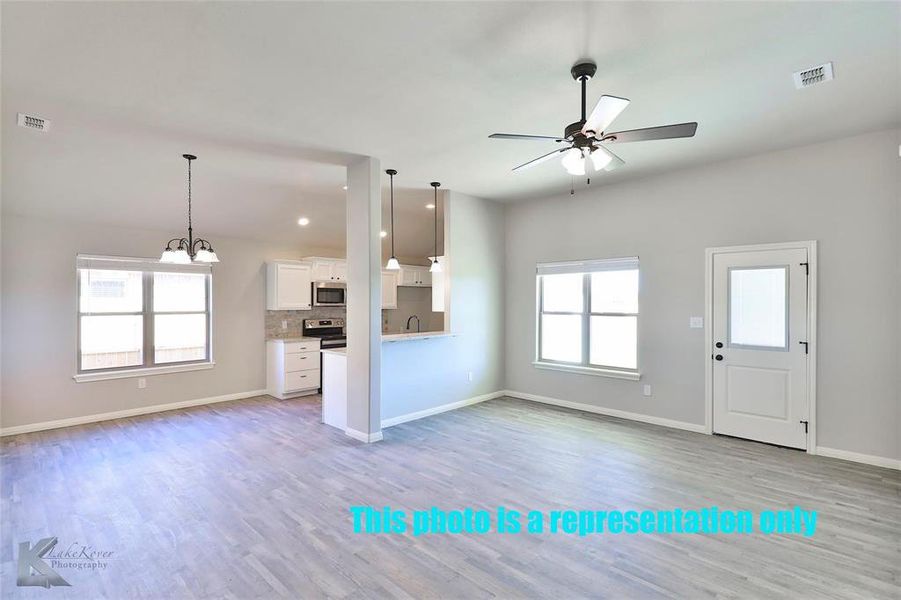 Spacious, unfurnished interior of a new home in , Abilene (Image 7).