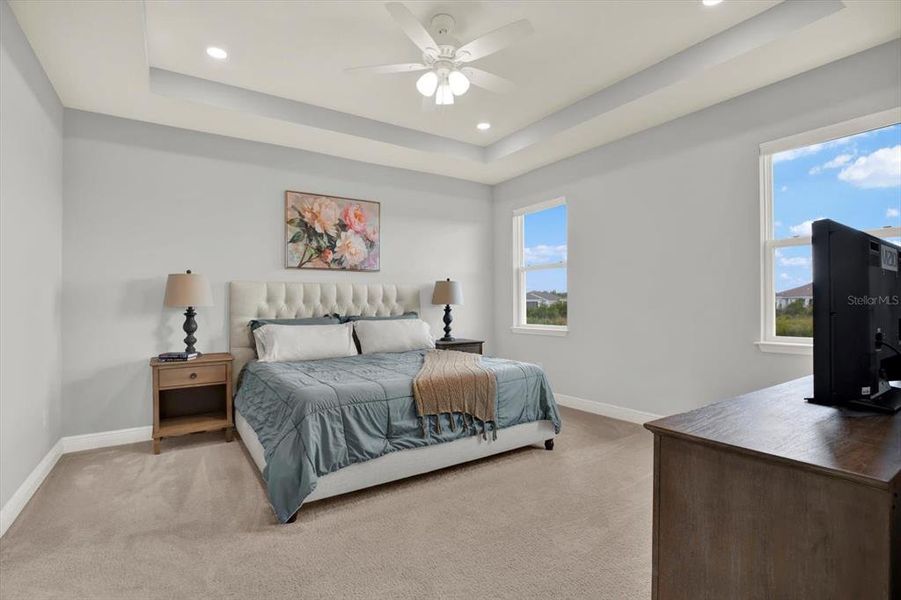 Furnished interior view inside a new home in Woodcreek, Wesley Chapel (Image 43).