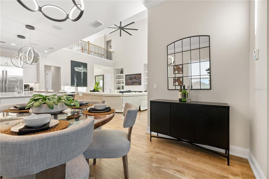 Furnished interior view inside a new home in , Flagler Beach (Image 56).