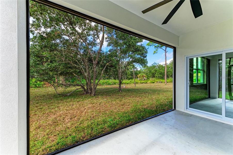 Exterior details and patio area of a home in , North Port (Image 25).
