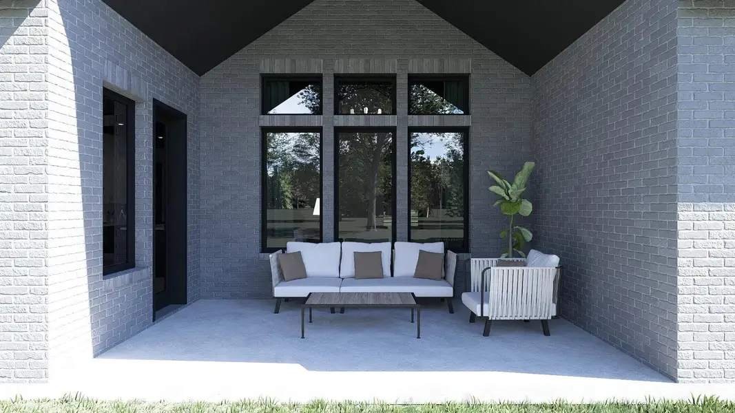 The Elliot Outdoor Living Area