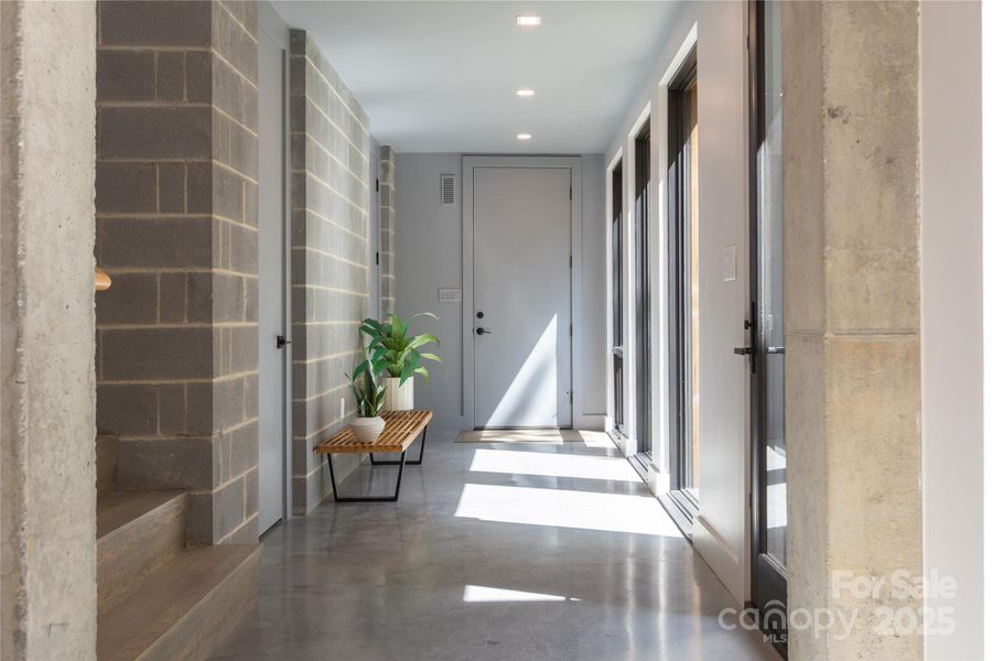 Furnished interior view inside a new home in , Clover (Image 18).