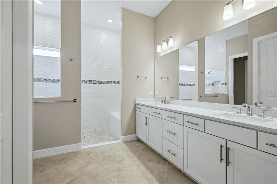 Furnished interior view inside a new home in , Parrish (Image 16).