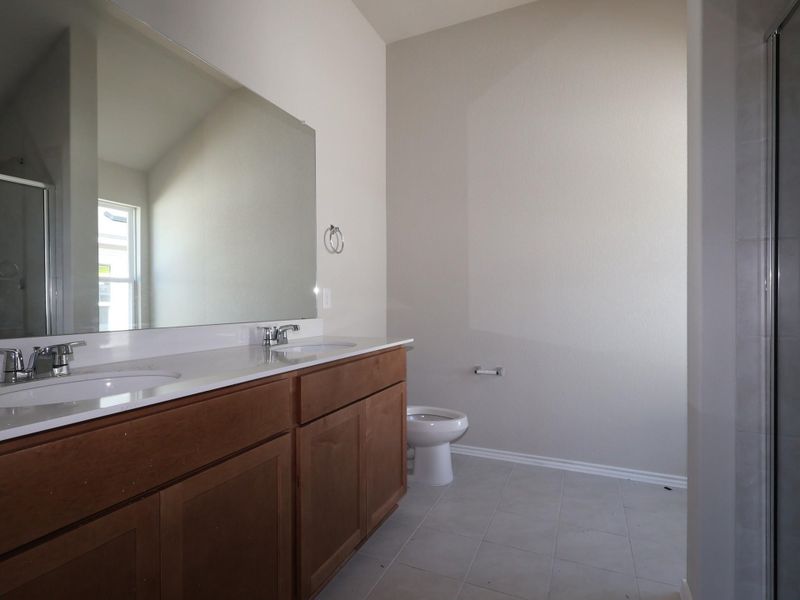 In-progress construction of a new home in Marble Creek Crossing, Austin, TX (Image 11).