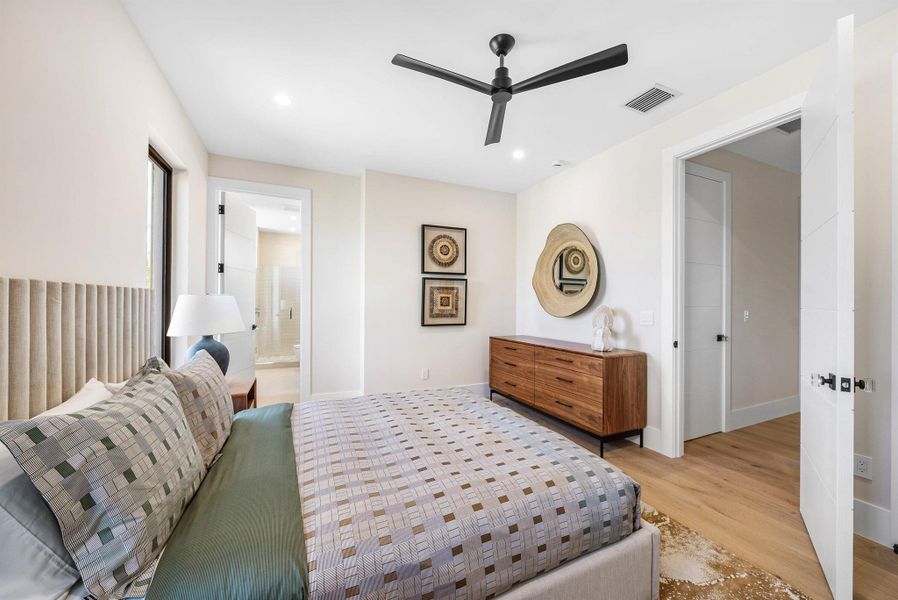 Furnished interior view inside a new home in , Boca Raton (Image 12).