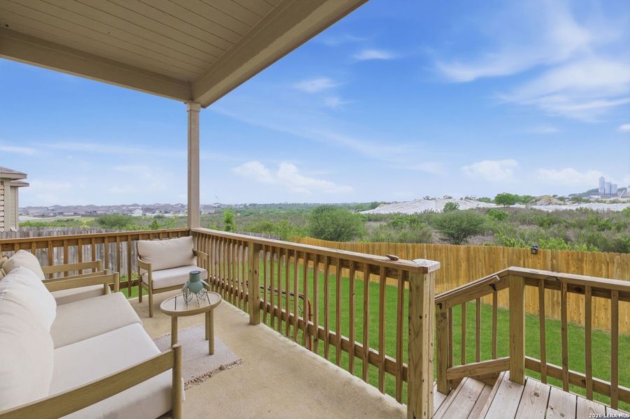 Exterior details and patio area of a home in , Converse (Image 3).