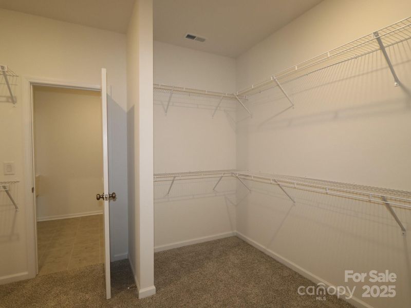 Owners walk-in closet Owners walk-in closet