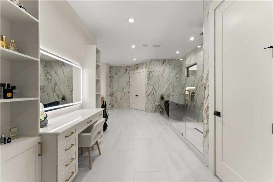 Furnished interior view inside a new home in , Lawrenceville (Image 19).