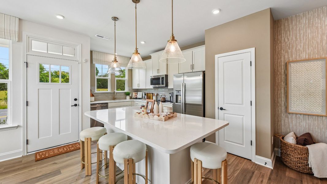 The Rochester Plan by DRB Homes in Odell Park, Charlotte NC - Kitchen