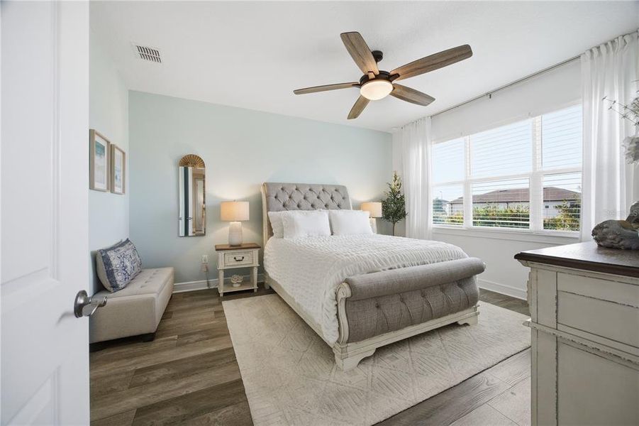 Furnished interior view inside a new home in , Ocala (Image 17).