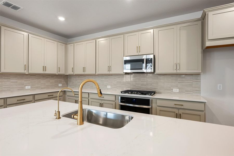 Furnished interior view inside a new home in Cannon Ranch, Dripping Springs (Image 7).