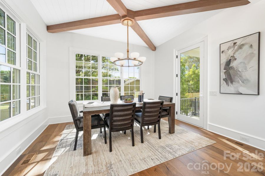 Furnished interior view inside a new home in , Davidson (Image 8).