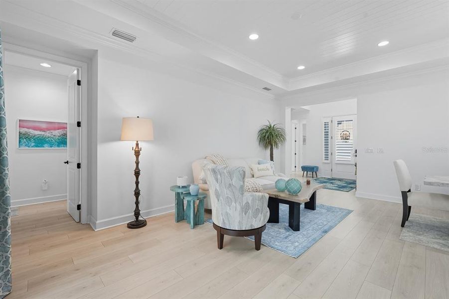 Furnished interior view inside a new home in , Daytona Beach (Image 12).