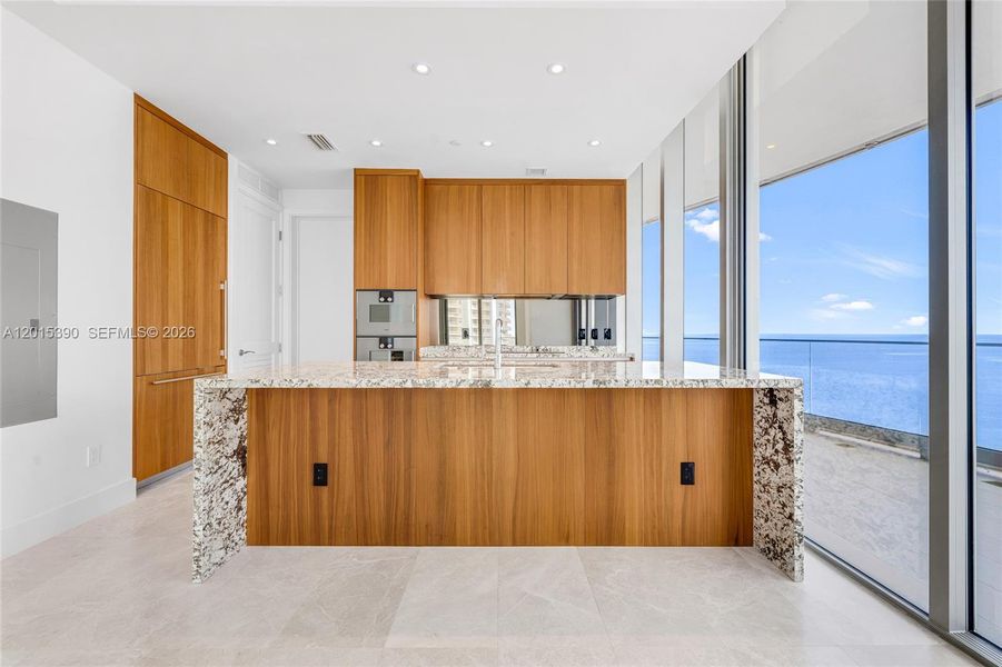 Furnished interior view inside a new home in , Miami (Image 8).