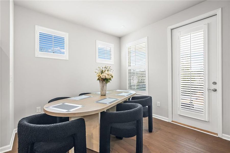 Furnished interior view inside a new home in Sun City Peachtree, Griffin (Image 9).