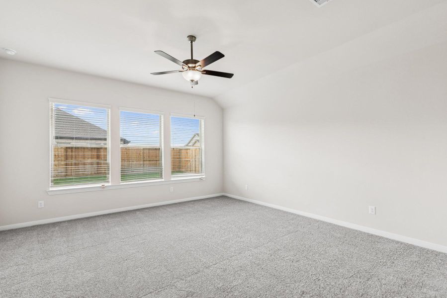 Spacious, unfurnished interior of a new home in Jordan Ranch 45' Homesites, Fulshear (Image 20). Spacious, unfurnished interior of a new home in Jordan Ranch 45' Homesites, Fulshear (Image 20).