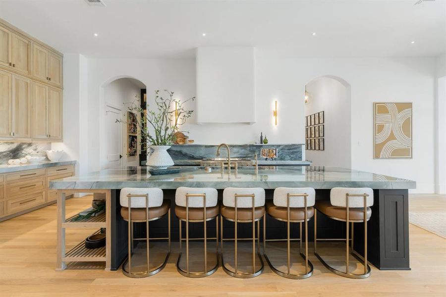Furnished interior view inside a new home in Fleming Pointe, Fort Worth (Image 6).