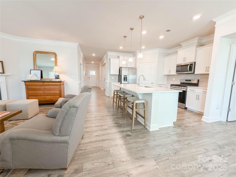 Furnished interior view inside a new home in Brookside, Troutman (Image 6).