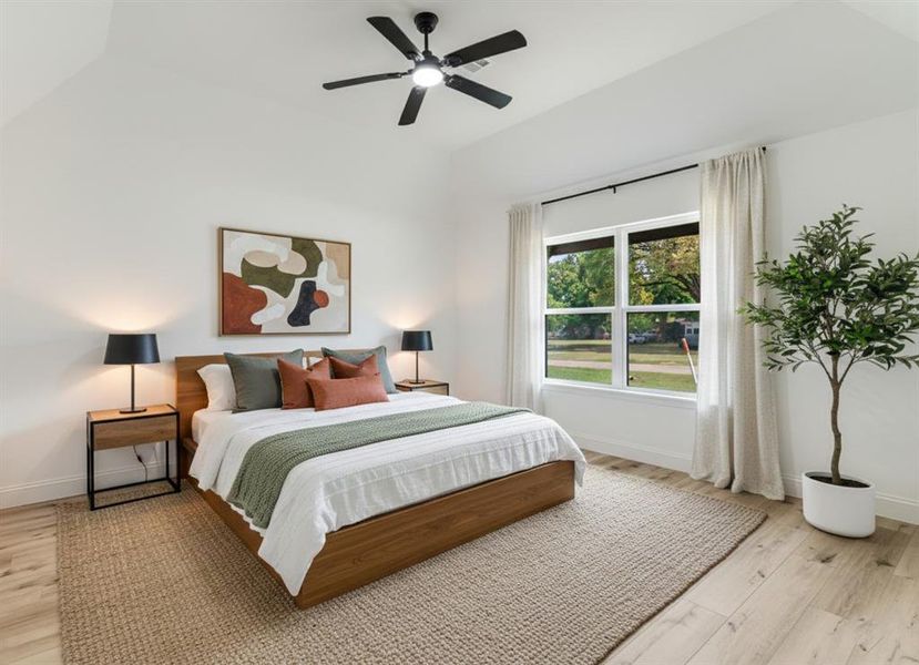 Furnished interior view inside a new home in , Roxton (Image 4).