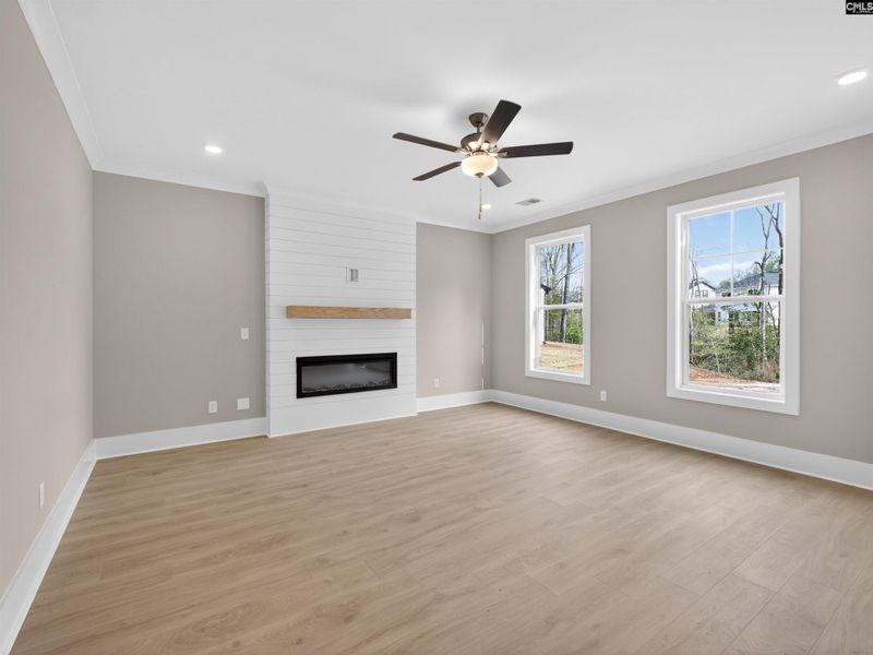 Spacious, unfurnished interior of a new home in Collins Cove, Chapin (Image 22).