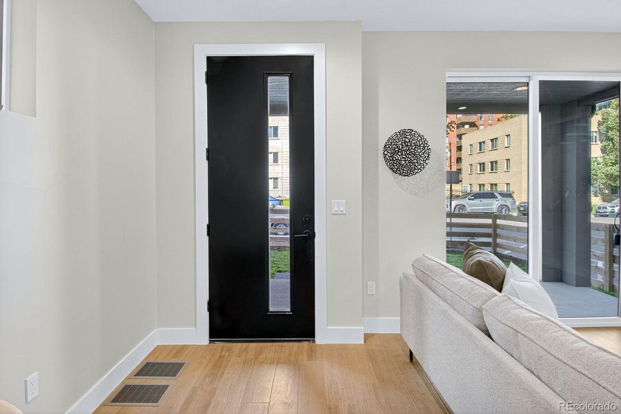 Furnished interior view inside a new home in , Denver (Image 33). Furnished interior view inside a new home in , Denver (Image 33).