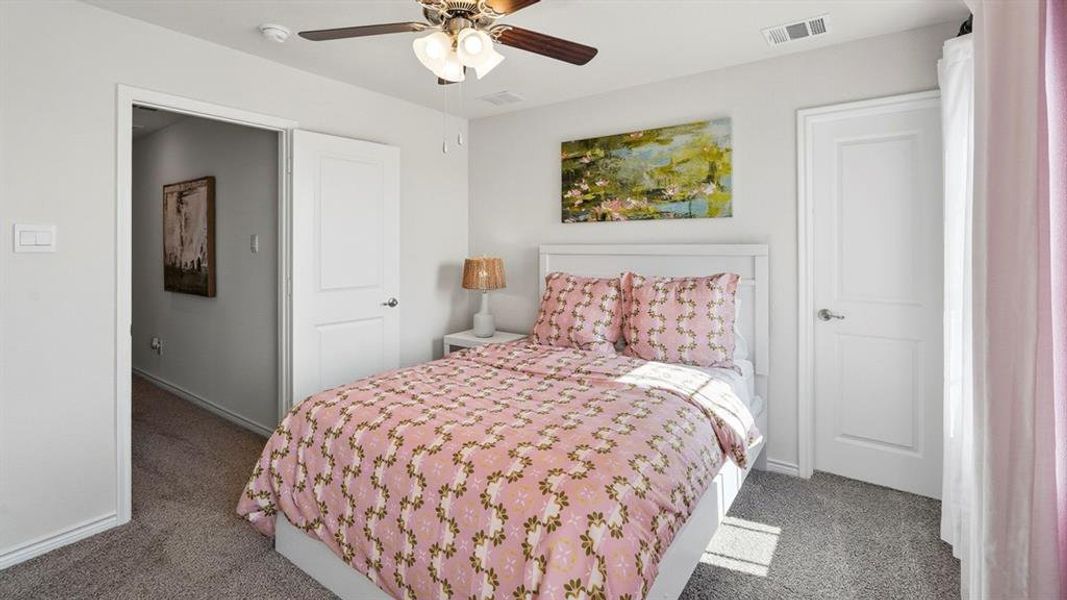Furnished interior view inside a new home in Bel Air Village, Sherman (Image 23). Furnished interior view inside a new home in Bel Air Village, Sherman (Image 23).