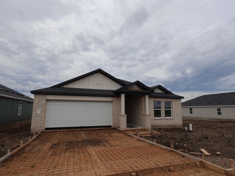In-progress construction of a new home in Willow Springs, Buda, TX (Image 7).