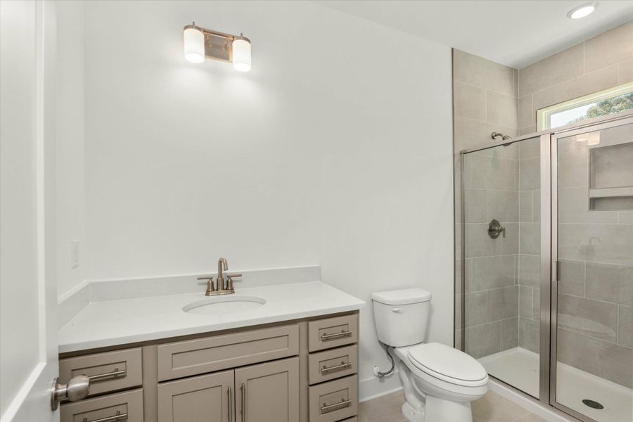 Furnished interior view inside a new home in The Village at Horse Creek, Graniteville (Image 9). Furnished interior view inside a new home in The Village at Horse Creek, Graniteville (Image 9).