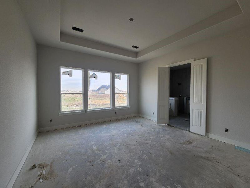 In-progress construction of a new home in Rocky Top, Krum, TX (Image 8).