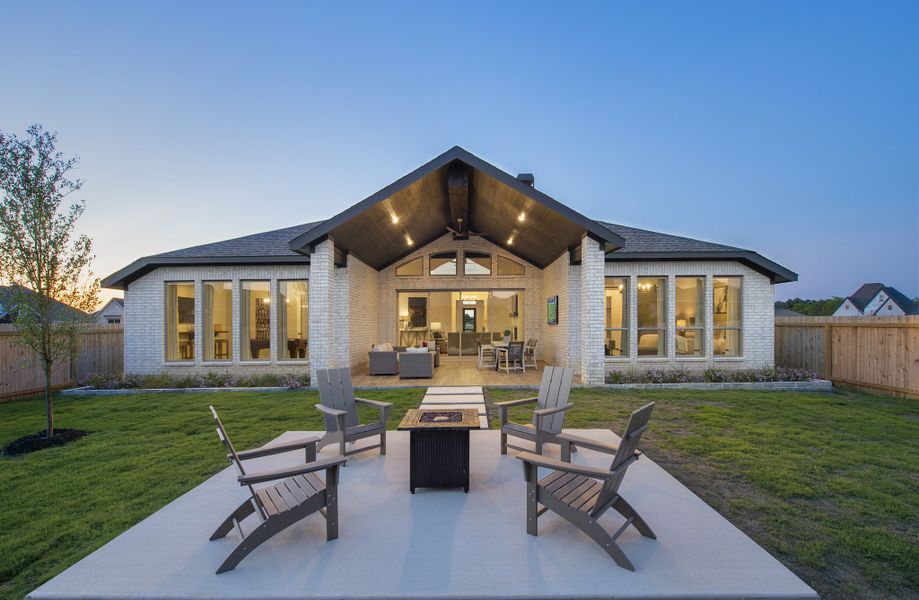 Exterior details and patio area of a home in Valencia, Manvel (Image 21). Exterior details and patio area of a home in Valencia, Manvel (Image 21).