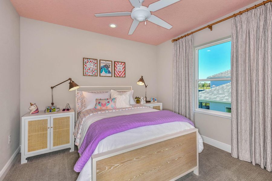 Representative furnished interior of a home built from the Honor by Neal Communities in Grand Park, Sarasota (Image 9).
