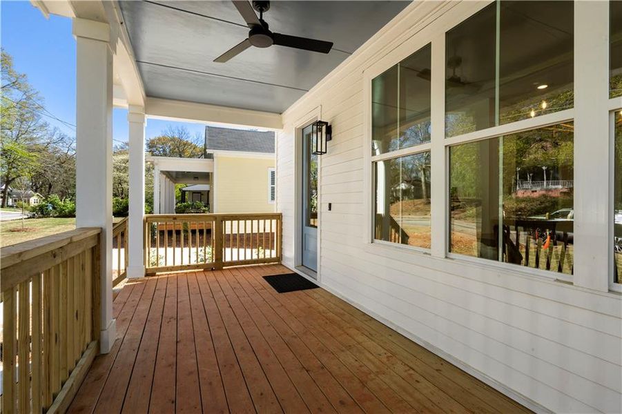 Exterior details and patio area of a home in , Atlanta (Image 27). Exterior details and patio area of a home in , Atlanta (Image 27).