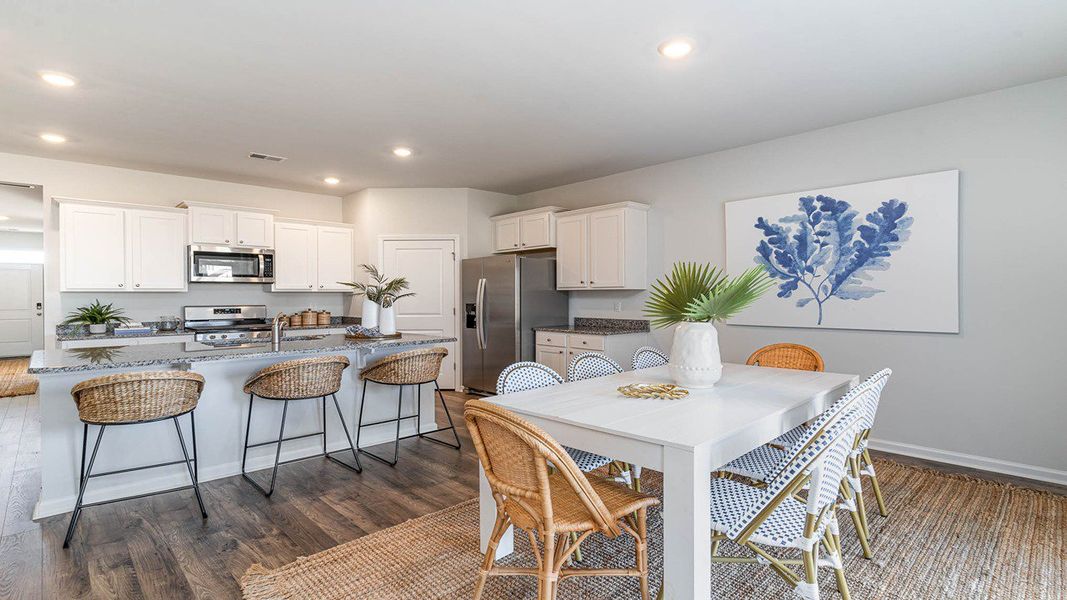 Representative furnished interior of a home built from the CALI by D.R. Horton in Harper Meadows, Loris (Image 23).