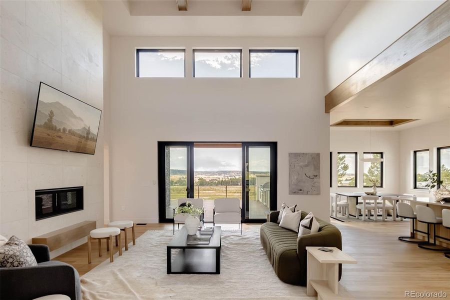 Furnished interior view inside a new home in , Franktown (Image 34).